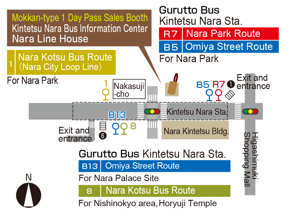 Nara Transportation Information Center of Kintetsu Nara Station
