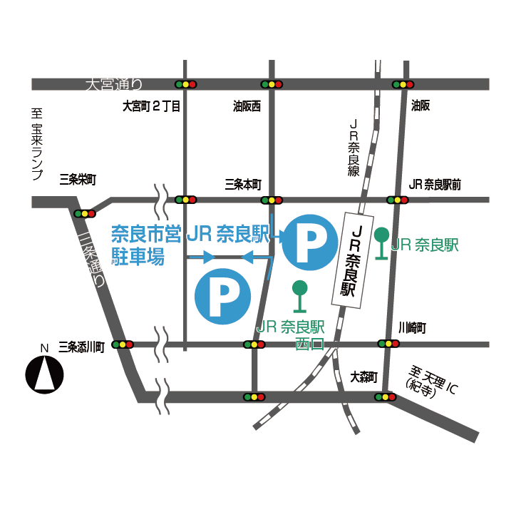 奈良市営JR奈良駅駐車場